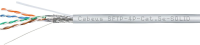 Кабель информационный Cabeus SFTP-4P-CAT.5E-SOLID-GY кат.5E SF/UTP 4 пары 24AWG PVC внутренний 305м серый