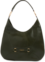 Сумка хобо The Bridge Isabella 04502501/I2 темно-зеленая натур.кожа