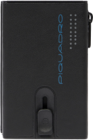 Чехол для кредитных карт Piquadro Urban PP5585UB00R/NGR черный/серый натур.кожа