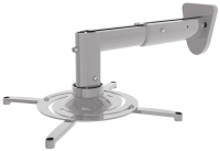 Кронштейн для проектора Cactus CS-VM-PR05B-AL серебристый макс.10кг настенный поворот и наклон