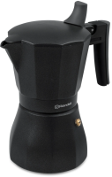 Кофеварка гейзерн. Rondell Kafferro RDA-1275 0.45л алюминий темно-серый