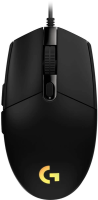 Мышь Logitech G102 LightSync черный оптическая 8000dpi USB 6but (910-005808)