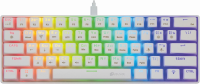 Клавиатура Оклик K763W механическая белый USB беспроводная BT/Radio Multimedia for gamer LED (1920562) кабель 1.5м