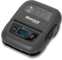 Термопринтер Mertech ALPHA (4596) 203dpi 80мм/с/USB/Wi-Fi/BT для печ.накл. серый
