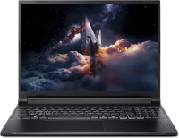 Ноутбук Acer Nitro V 16S ANV16S-71-58YF Core 5 210H 16Gb SSD1Tb NVIDIA GeForce RTX 5060 8Gb 16" IPS WQXGA (2560x1600) без ОС black WiFi BT Cam (NH.U28CD.001)