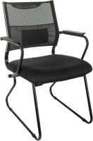 Кресло Бюрократ CH Balance-Av черный Elastic-102 TW-11 сетка/ткань полозья металл черный