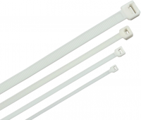 Стяжка пластиковая ITK HKW-W36-L300 300x3.6мм (упак:100шт) полиамид внешний (-25/+75) белый