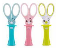 Ножницы Deli E6065 Magic Rabbit детские 137мм ТПЭ сталь ассорти блистер