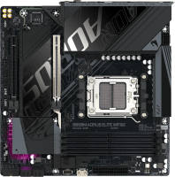 Материнская плата Gigabyte B850M AORUS ELITE WIFI6E Socket AM5 AMD B850 4xDDR5 mATX AC`97 8ch(7.1) 2.5Gg RAID+DP