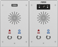 Видеопанель Fanvil i16SV-02 CMOS цвет панели: серебристый