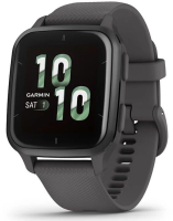Смарт-часы Garmin Venu Sq 2 35.9мм 1.4" AMOLED корп.серый силикон рем.серый (010-02701-10)