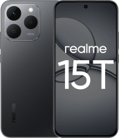 Смартфон Realme RMX5111 15T 128Gb 8Gb темно-серый моноблок 3G 4G 2Sim 6.57" 1080x2372 Android 15 50Mpix 802.11 a/b/g/n/ac NFC GPS GSM900/1800 GSM1900 Protect microSD max2048Gb