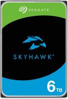 Жесткий диск Seagate SATA-III 6TB ST6000VX009 Surveillance Skyhawk 4KN (5400rpm) 256Mb 3.5"