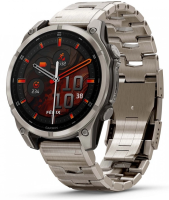 Смарт-часы Garmin Fenix fenix 8 47mm 47мм 1.4" AMOLED корп.серый рем.серый разм.брасл.:125-210мм (010-02904-40)