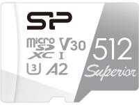 Флеш карта microSDXC 512GB Silicon Power SP512GBSTXDA2V20 Superior V30 A2 w/o adapter