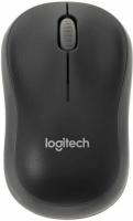 Мышь Logitech M186 черный/серый оптическая 1000dpi беспров. USB для ноутбука 2but (910-004131)