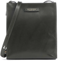 Сумка кросс-боди женская The Bridge Mirra 04160501/I2 темно-зеленая натур.кожа