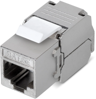 Модуль Rexant 02-0071 Keystone RJ45 1 кат.5E FTP серый