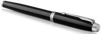 Ручка перьев. Parker IM Core F321 (1931644) Black CT F сталь нержавеющая подар.кор.