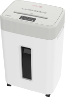 Шредер Gladwork Energy P-22MD серый (секр.P-5) фрагменты 18лист. 35лтр. скрепки скобы пл.карты CD