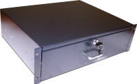 Ящик выдвижной Lanmaster TWT-CB-DRW-3U 3U 19" 350мм черный