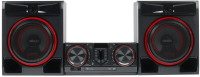 Минисистема LG CL65 черный/красный 950Вт FM USB BT