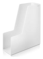 Лоток вертикальный Deli ENS022WHITE Nusign для бумаг A4 белый пластик