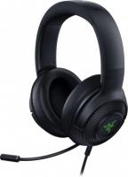 Наушники с микрофоном Razer Kraken V3 X черный 1.8м мониторные оголовье (RZ04-03750300-R3M1)