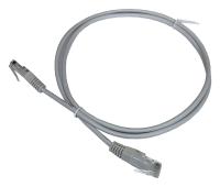 Патч-корд Lanmaster TWT2-45-45-1.0-GY UTP RJ-45 вил.-вилка RJ-45 кат.5E 1м серый ПВХ