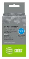 Картридж ленточный Cactus CS-M21-375595WT черный на белом 9.5x6.4 для Brady BMP21-Plus/BMP21-LAB с чипом