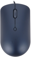 Мышь Lenovo 540 синий оптическая 2400dpi USB 3but (GY51D20878)