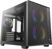 Корпус Deepcool CG330 Mesh 3F черный без БП mATX 10x120mm 5x140mm 1xUSB2.0 1xUSB3.0 audio bott PSU