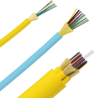 Кабель распределительный Panduit FADC912-37 12x 9/125 OS1/OS2 внутренний LSZH 1м желтый (A)