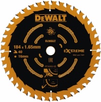 Диск пильный по лам./ДСП DeWalt DT10303-QZ d=184мм d(посад.)=16мм (торцовочные пилы)