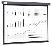 Экран Cactus 100" 180x180см Wallscreen CS-PSW-180X180-SG 1:1 настенно-потолочный рулонный серый