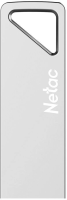 Флеш Диск Netac 64Gb U326 NT03U326N-064G-20PN USB2.0 серебристый