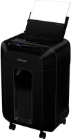Шредер Fellowes AutoMax 90М черный с автоподачей (секр.P-4) фрагменты 90лист. 17лтр. скрепки скобы пл.карты