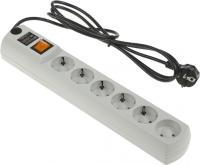 Сетевой фильтр Most HP 2м (6 розеток) белый (коробка)