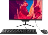 Моноблок Digma Pro Base 23.8" Full HD i3 12100 (3.3) 16Gb SSD512Gb UHDG 730 Windows 11 Pro GbitEth WiFi BT 90W клавиатура мышь Cam черный 1920x1080