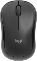 Мышь Logitech Silent M220 темно-серый/черный оптическая 1000dpi silent беспров. USB 2but (910-004895)