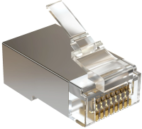 Коннектор Sysmatrix PLUG 8P8C5ES.UW RJ45 кат.5E STP прозр. (упак.:100шт)