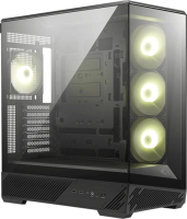 Корпус MSI MAG Pano 130R PZ черный без БП ATX 6x120mm 2x140mm 2xUSB3.0 audio AirDuct bott PSU
