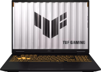 Ноутбук Asus TUF Gaming 16 FX610JH-TU201 Core i5 14450HX 8Gb SSD512Gb NVIDIA GeForce RTX5050 8Gb 16" IPS WUXGA (1920x1200) без ОС black WiFi BT Cam (90NR0QS1-M00DE0)