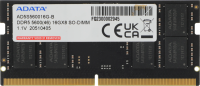 Память DDR5 16GB 5600MHz A-Data AD5S560016G-B Tray PC5-44800 CL46 SO-DIMM 262-pin 1.1В single rank Tray