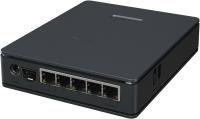 Роутер беспроводной MikroTik hAP ax S (E62IUGS-2AXD5AXT) AX3000 10/100/1000BASE-TX черный