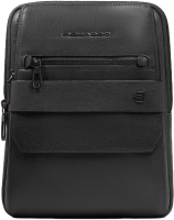 Сумка мужская Piquadro Solm CA7031S141/N черная натур.кожа