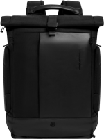 Рюкзак Piquadro Sync CA7190W145/N роллтоп черный натур.кожа/нейлон