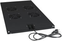 Модуль вентиляторный Cabeus (TRAY-100-BK) 4 вент. черный