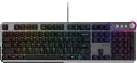 Клавиатура MSI Strike 600 V2 механическая черный USB Multimedia for gamer LED (S11-04RU261-CLA) кабель 1.8м