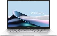 Ноутбук Asus Zenbook 14 UX3405CA-ST1352 Core Ultra 7 255H 32Gb SSD512Gb Intel Arc 140T 14" OLED 3K (2880x1800) без ОС silver WiFi BT Cam Bag (90NB14W2-M01ZP0)